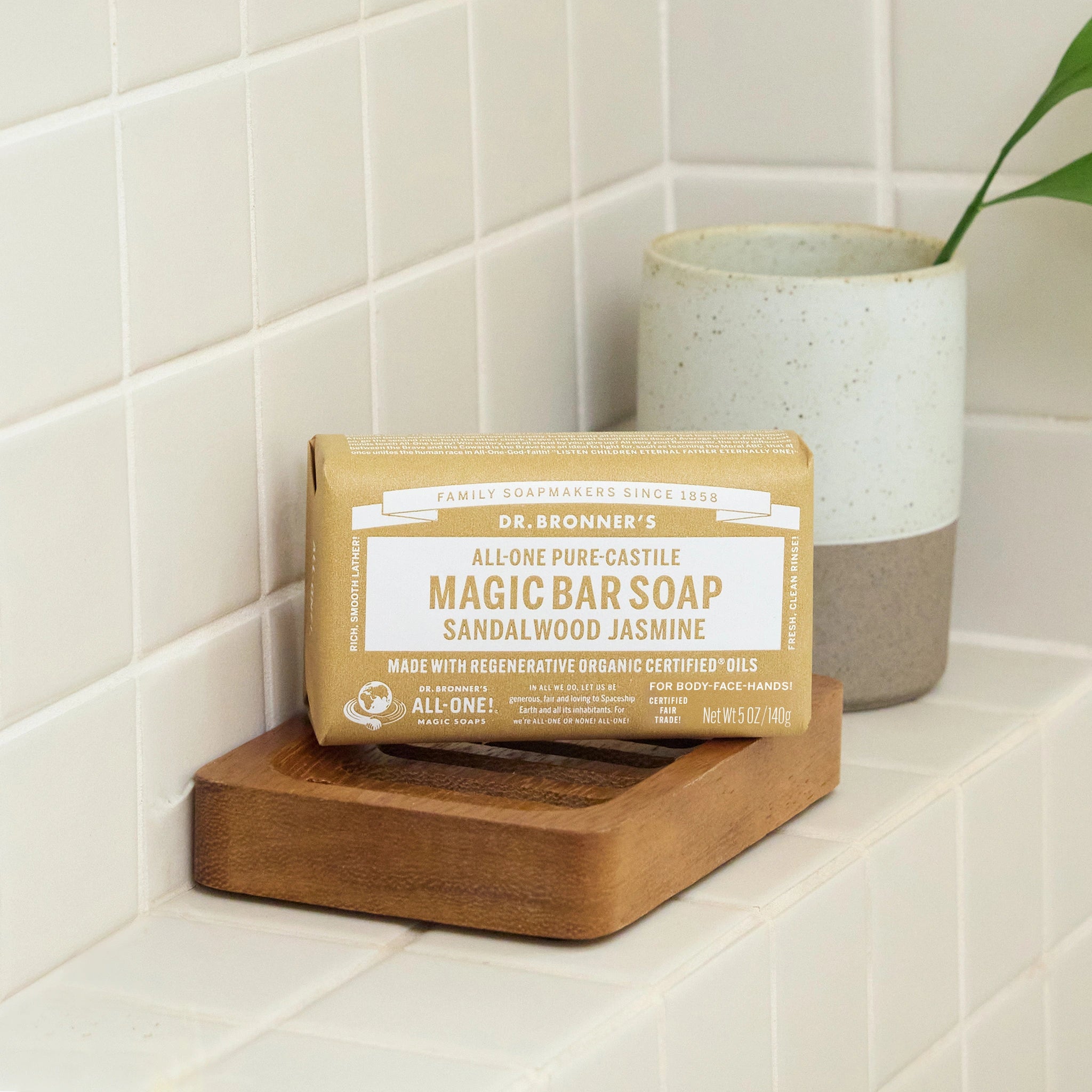 Sandalwood Jasmine - Pure-Castile Bar Soap - Image 3