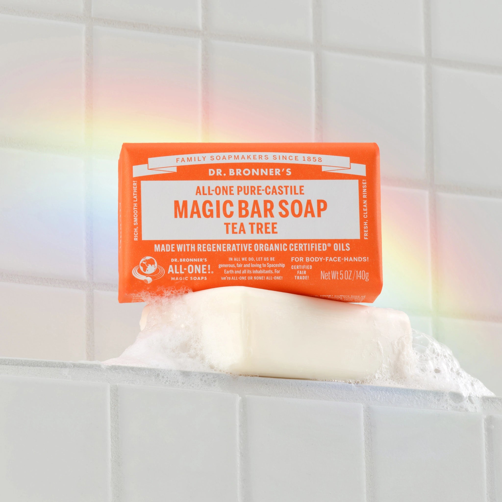 Tea Tree - Pure-Castile Magic Bar Soap - Image 2