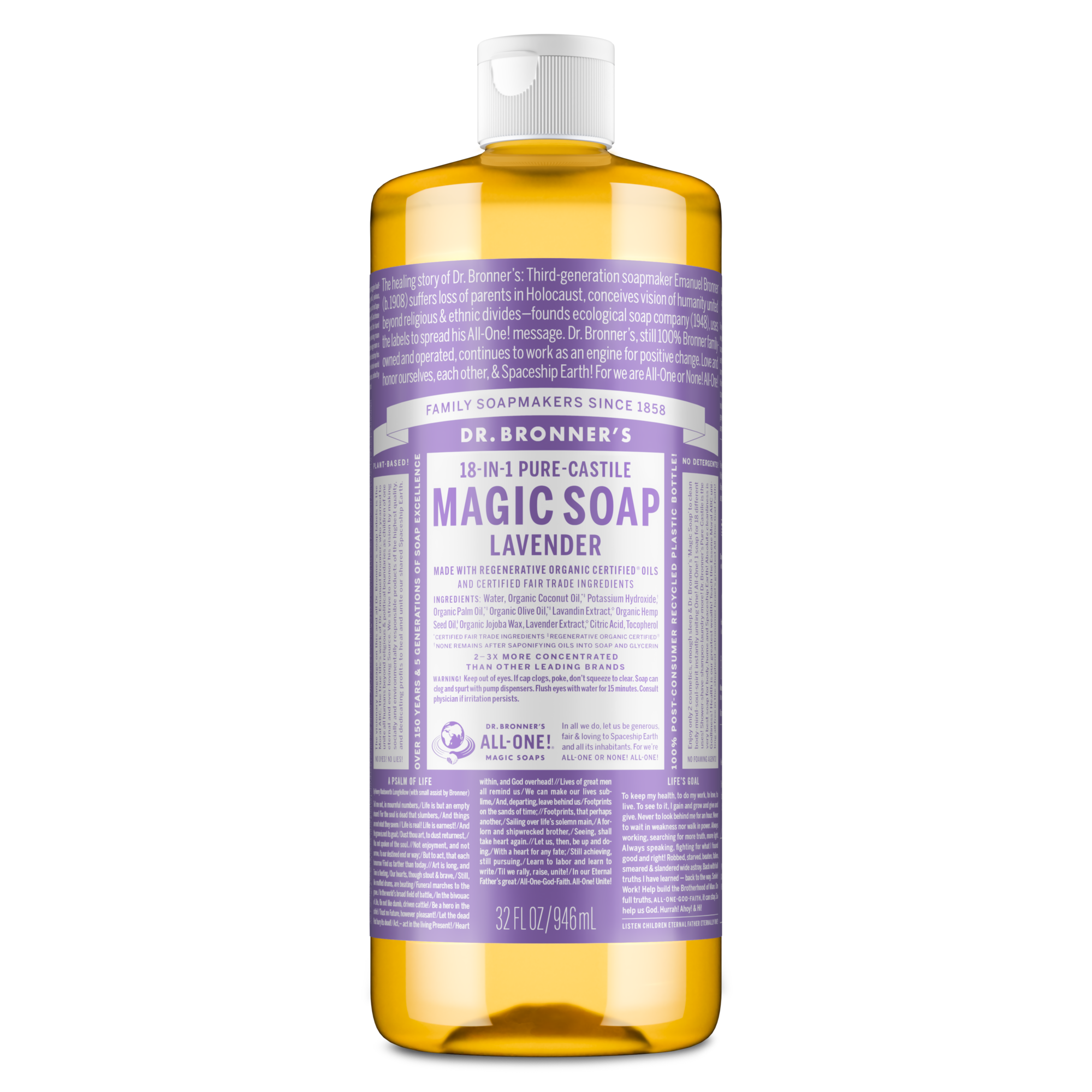 Lavender - Pure-Castile Magic Soap