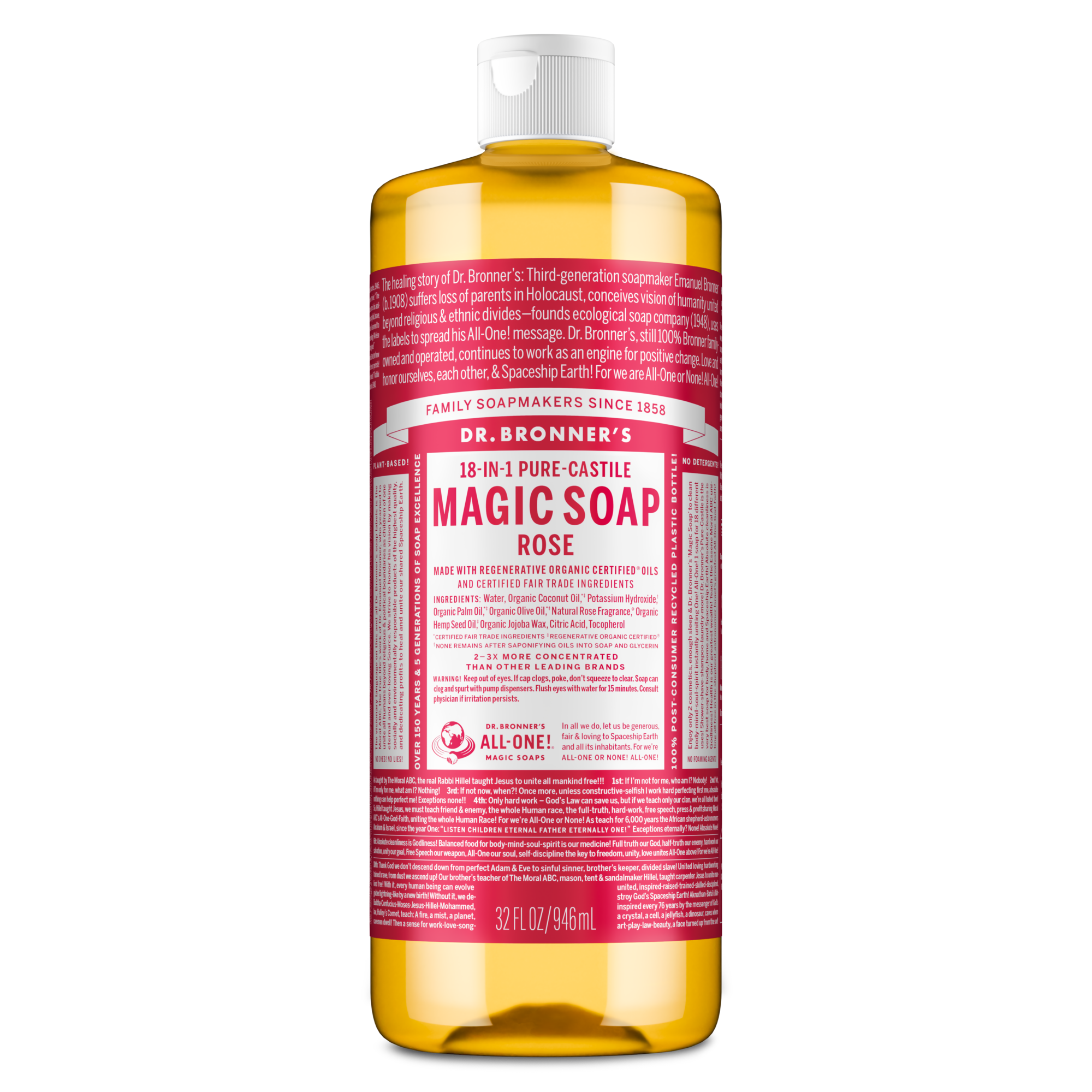 Rose - Pure-Castile Magic Soap