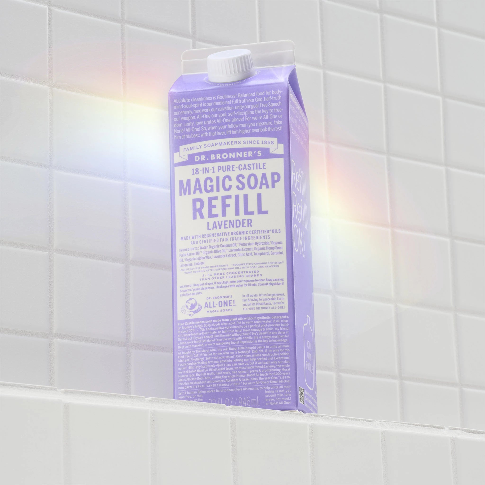 Lavender - Pure-Castile Magic Soap Refill - Image 2